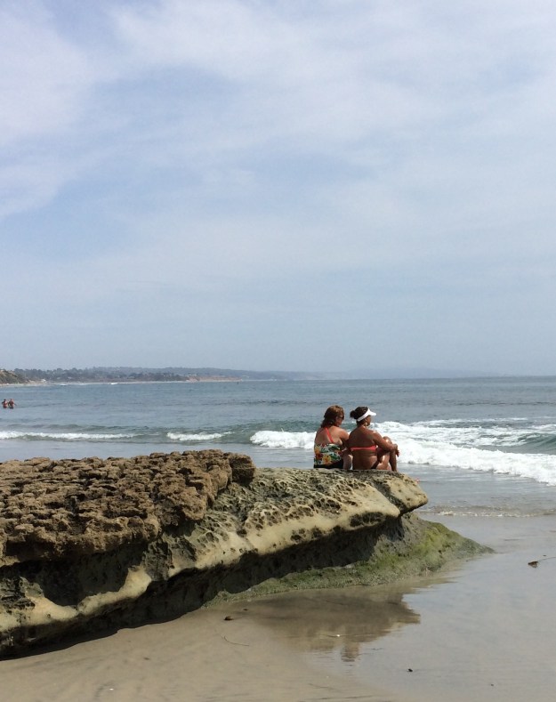 beach people-watching