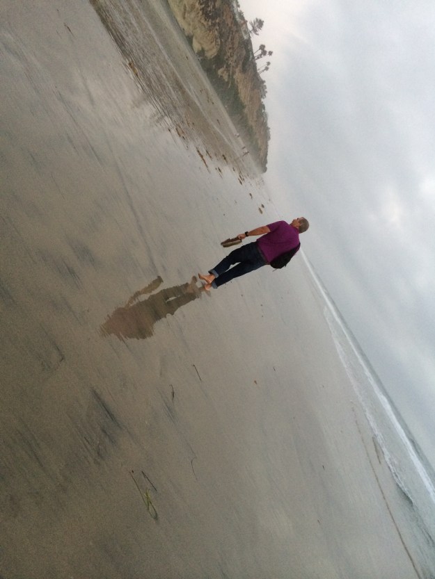 night walk on the slant