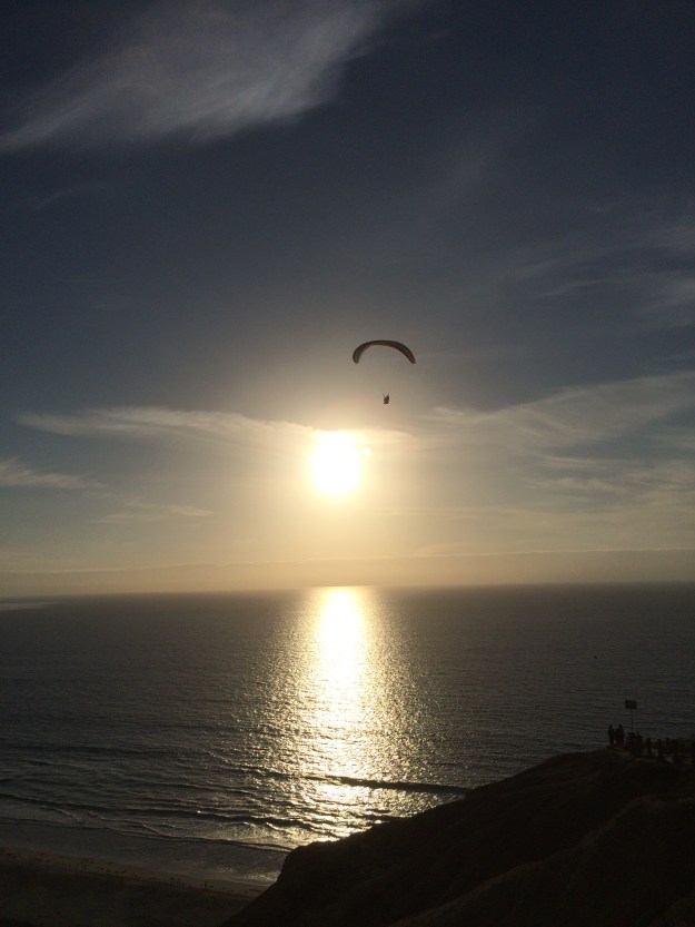 hanging near the sun