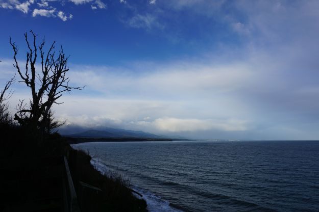 clouds in the distance