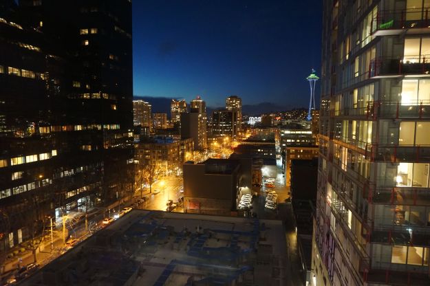 space needle from our room