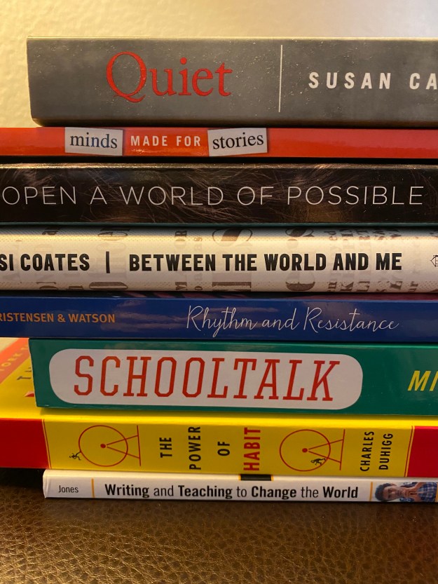 Book Spine Poetry Mrs D